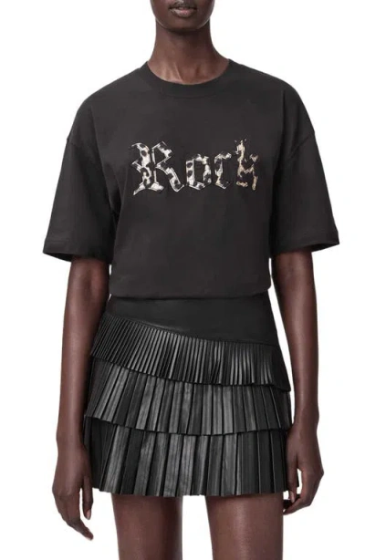 ALLSAINTS ALLSAINTS ROCK ETTA COTTON T-SHIRT