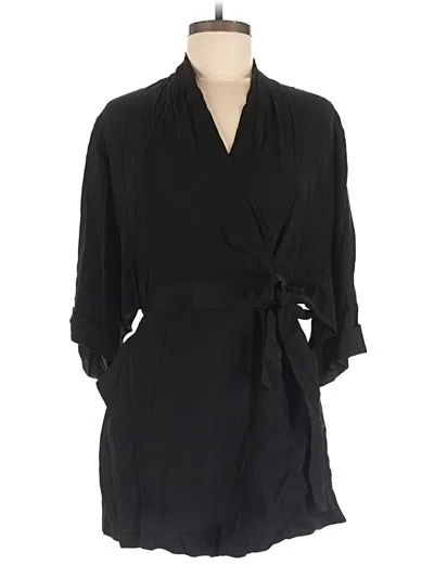 Pre-owned Allsaints Romper In Black
