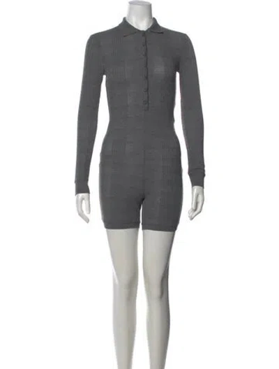 Pre-owned Allsaints Romper In Grey