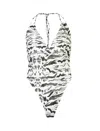 Allsaints Rosa Oniyuri Swimsui In White