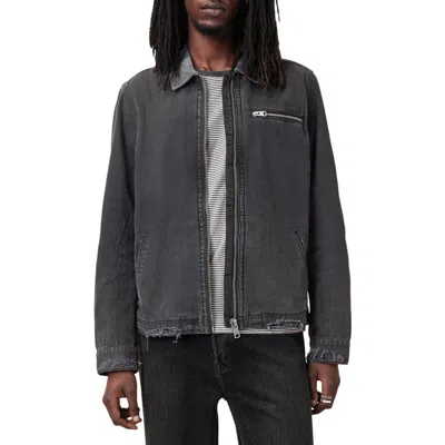 Allsaints Rothwell Distressed Denim Jacket