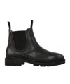 Allsaints Toby Leather Chelsea Boots In Black
