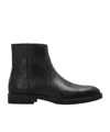 Allsaints Round-toe Boots In White