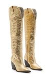 ALLSAINTS ROXANNE OVER THE KNEE WESTERN BOOT