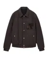 Allsaints Royce Wadded Patch Jacket In Brown