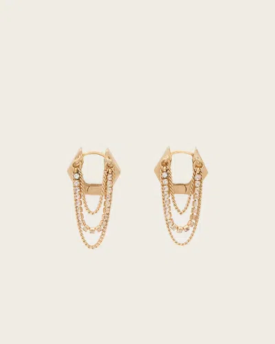 Allsaints Rubi Chain Earrings
