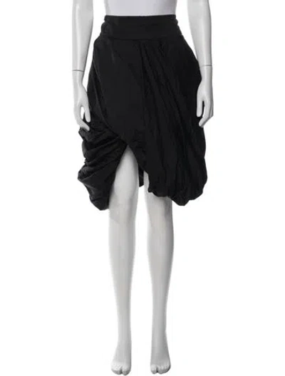 Pre-owned Allsaints Ruffle Embellishment Mini Skirt In Blue