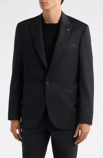 Allsaints Ryder Tuxedo Pants In Black