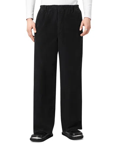 Allsaints Sabbath Cord Trousers In Black