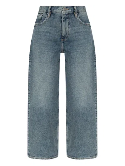 Allsaints Sadie Straight-leg Jeans In Blue