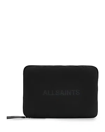 Allsaints Saff Laptop Case In Black