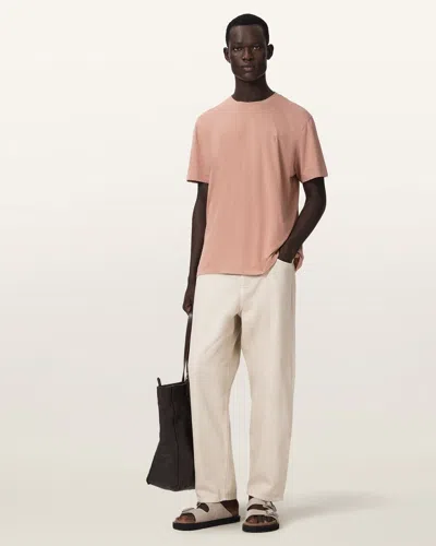 Allsaints Saka Short Sleeve Ramskull Cotton T-shirt In White