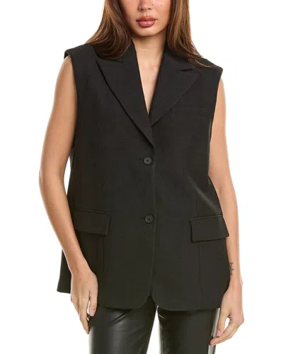Allsaints Sammey Waistcoat In Black