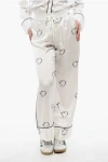 Allsaints Satin Sofi Casual Pants With Drawstring Waist