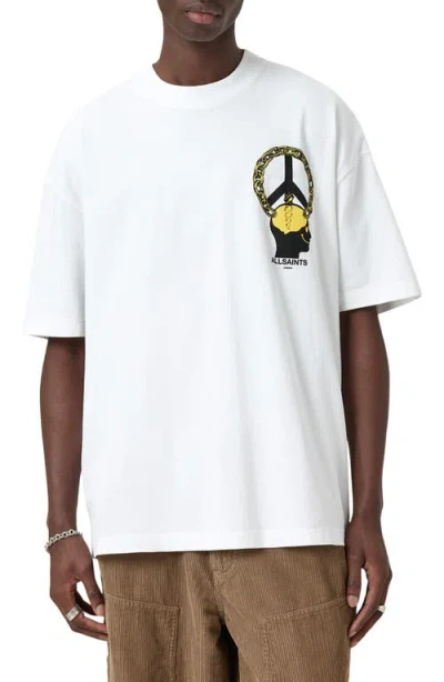 ALLSAINTS ALLSAINTS SCREWED GRAPHIC T-SHIRT