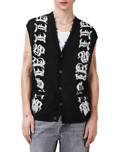 ALLSAINTS SCRIPTURE SWEATER VEST
