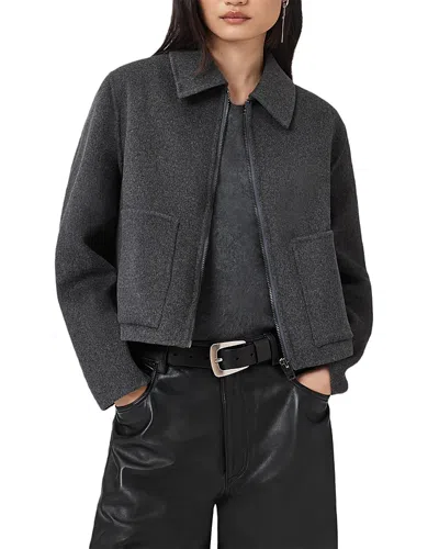 Allsaints Seannah Jacket In Gray
