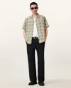 Allsaints Seattle Checked Short Sleeve Shirt