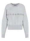 Allsaints Pearl Separo Sequin Sweatshirt In Gray