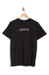 Allsaints Sereni Logo Graphic T-shirt In Black