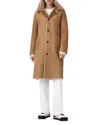 Allsaints Serra Reversible Shearling Coat