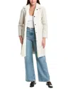 Allsaints Serra Reversible Shearling Coat In Neutral