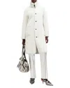 Allsaints Serra 2-in-1 Reversible Shearling Coat In Snow White