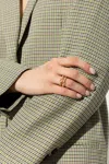 Allsaints Set Of Two Rings In Gold