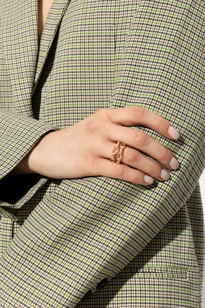 Allsaints Set Of Two Rings In Gold