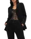 Allsaints Sevenh Cord Blazer In Black