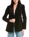 Allsaints Sevenh Corduroy Blazer In Black
