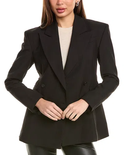 Allsaints Sevenh Wool-blend Blazer In Black