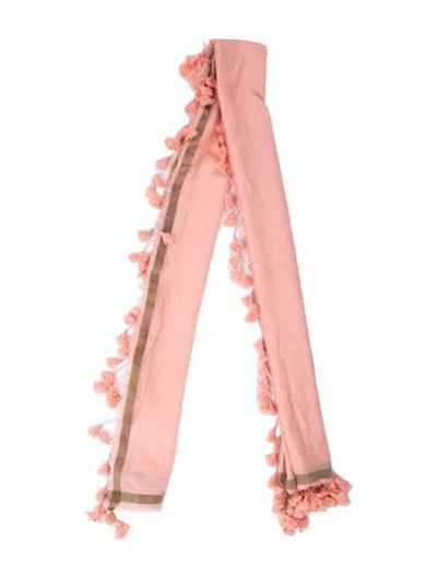 Pre-owned Allsaints Shawl In Pink