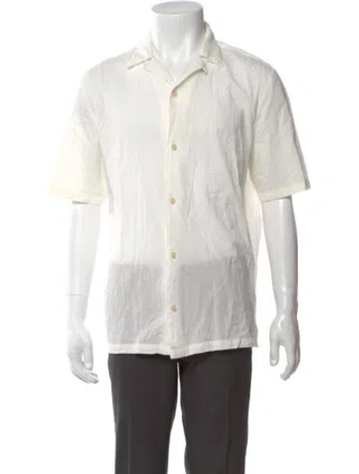 Pre-owned Allsaints Short Sleeve Shirt In Gray