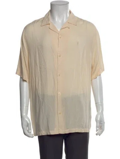 Pre-owned Allsaints Short Sleeve Shirt W/ Tags In Neutral