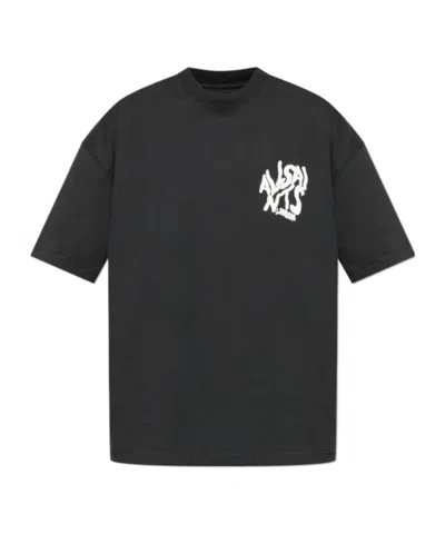 Allsaints Short Sleeve T-shirt In Black