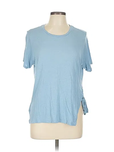 Pre-owned Allsaints Short Sleeve T-shirt In Blue