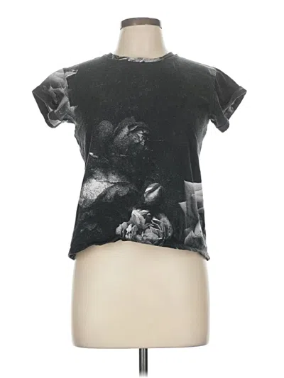 Pre-owned Allsaints Short Sleeve T-shirt In Black