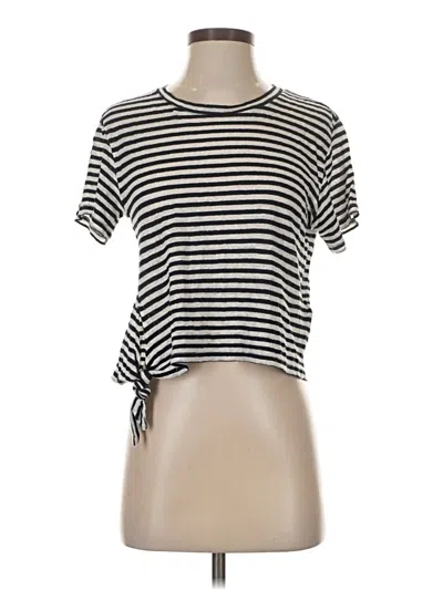 Pre-owned Allsaints Short Sleeve T-shirt In Black