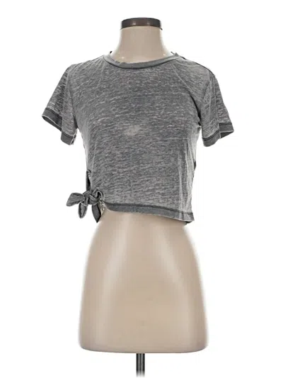 Pre-owned Allsaints Short Sleeve T-shirt In Gray