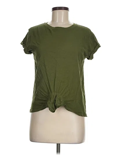 Pre-owned Allsaints Short Sleeve T-shirt In Green