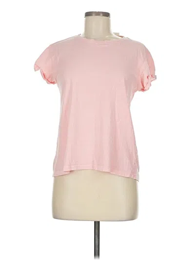Pre-owned Allsaints Short Sleeve T-shirt In Pink