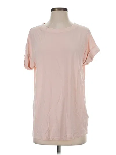 Pre-owned Allsaints Short Sleeve T-shirt In Pink