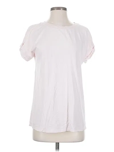 Pre-owned Allsaints Short Sleeve T-shirt In White