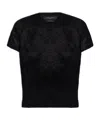 Allsaints Rebel Cashmere Top In Black