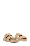 Allsaints Sian Slide Sandal In Sand Brown
