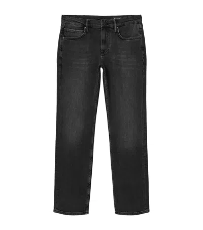 Allsaints Sid Comfort Skinny Jeans In Black