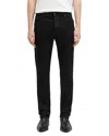 Allsaints Mens Washed Black Sid Skinny-leg Stretch-organic-cotton-blend Jeans In Jet Black