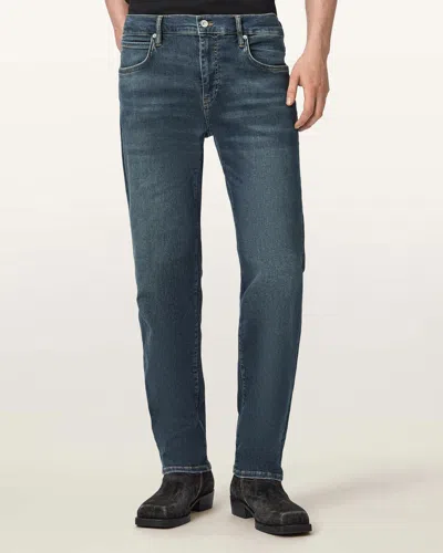 Allsaints Sid Skinny Denim Ultra Jeans In Blue