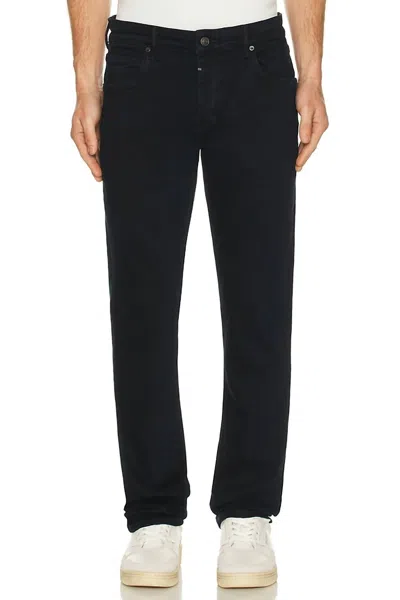 Allsaints Sid Slim Straight Jeans In Blue Black